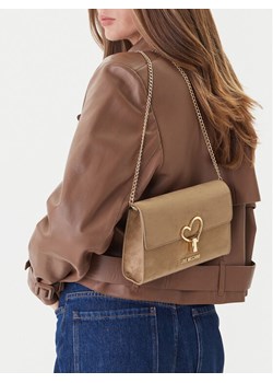 Torebka LOVE MOSCHINO JC4327PP0NKX0105 Beżowy ze sklepu eobuwie.pl w kategorii Kopertówki - zdjęcie 188249124
