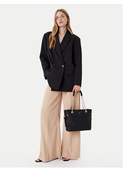 Torebka Guess Everlee HWQG86 79220 Czarny ze sklepu eobuwie.pl w kategorii Torby Shopper bag - zdjęcie 188249144