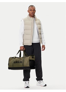 Torba adidas Linear Duffel Medium IN6119 Khaki ze sklepu eobuwie.pl w kategorii Torby podróżne - zdjęcie 188249174