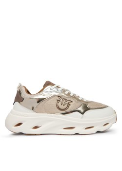 Sneakersy PINKO Pink 09 SS0167 P144 Beżowy ze sklepu eobuwie.pl w kategorii Buty sportowe damskie - zdjęcie 188249231