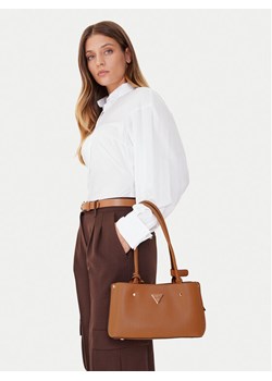 Torebka Guess Meridian II HWBG69 74090 Brązowy ze sklepu eobuwie.pl w kategorii Torebki damskie - zdjęcie 188249272
