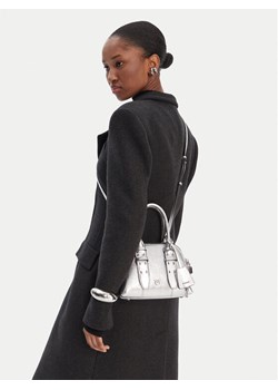Torebka PINKO Bowling Bag Zip Mini AI 25-26 PLTT 105333 A0QO Srebrny ze sklepu eobuwie.pl w kategorii Torebki damskie - zdjęcie 188249273
