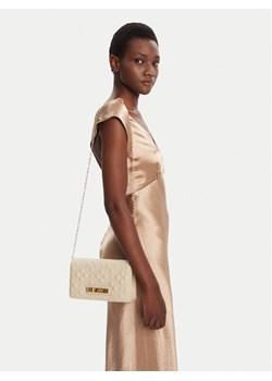 Torebka LOVE MOSCHINO JC4079PP1NLA0110 Écru ze sklepu eobuwie.pl w kategorii Kopertówki - zdjęcie 188249281