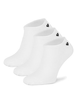 Skarpety krótkie Roxy AS_ROXY_08S_SS25 (3-PACK) Biały ze sklepu eobuwie.pl w kategorii Skarpetki damskie - zdjęcie 188249293