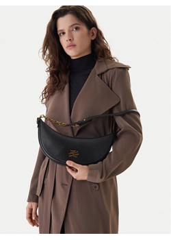 Torebka KARL LAGERFELD B1W30236 Czarny ze sklepu eobuwie.pl w kategorii Listonoszki - zdjęcie 188249333