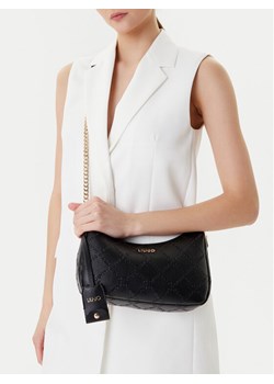 Torebka Liu Jo Ecs S Hobo AF5056 E0538 Czarny ze sklepu eobuwie.pl w kategorii Kopertówki - zdjęcie 188249351
