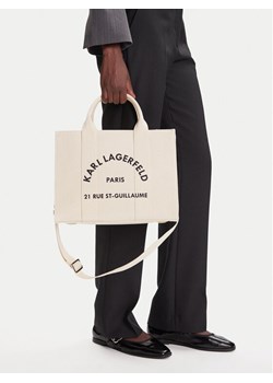 Torebka KARL LAGERFELD A1W50010 Beżowy ze sklepu eobuwie.pl w kategorii Torebki damskie - zdjęcie 188249381