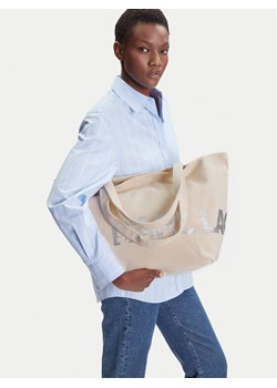 Torebka KARL LAGERFELD A1W50060 Beżowy ze sklepu eobuwie.pl w kategorii Torby Shopper bag - zdjęcie 188249414