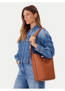 Torebka Guess HWBG69 74040 Brązowy ze sklepu eobuwie.pl w kategorii Torebki damskie - zdjęcie 188249444