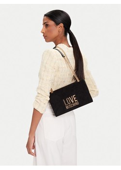 Torebka LOVE MOSCHINO JC4122PP0NKB100A Czarny ze sklepu eobuwie.pl w kategorii Torebki damskie - zdjęcie 188249452