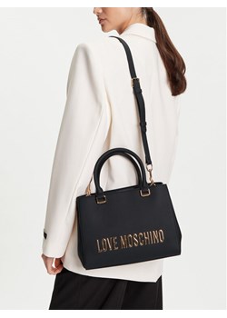 Torebka LOVE MOSCHINO JC4022PP1NKD0000 Czarny ze sklepu eobuwie.pl w kategorii Kuferki - zdjęcie 188249461