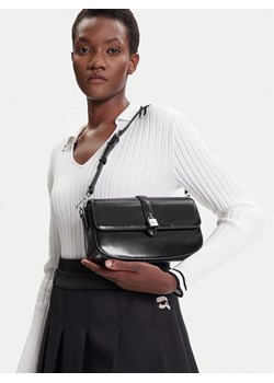 Torebka KARL LAGERFELD A3W30287 Czarny ze sklepu eobuwie.pl w kategorii Listonoszki - zdjęcie 188249482