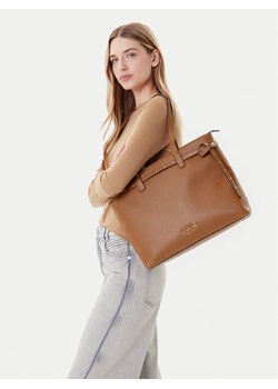 Torebka Liu Jo Ecs M Tote AF5135 E0058 Brązowy ze sklepu eobuwie.pl w kategorii Torby Shopper bag - zdjęcie 188249614