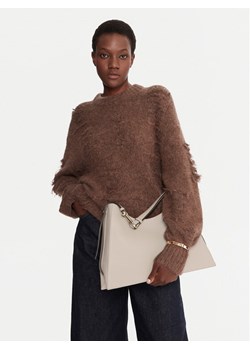 Torebka Furla Nuvola L Hobo WB01246 HSF000 CN VAN00 1007 Beżowy ze sklepu eobuwie.pl w kategorii Torby Shopper bag - zdjęcie 188249620