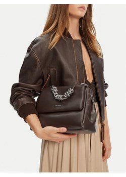 Torebka Gino Rossi CEO-LARA-LDA8144A Brązowy ze sklepu eobuwie.pl w kategorii Listonoszki - zdjęcie 188249763