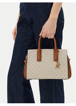 Torebka MICHAEL Michael Kors Laila 30S5G9IS1B Écru ze sklepu eobuwie.pl w kategorii Kuferki - zdjęcie 188249842