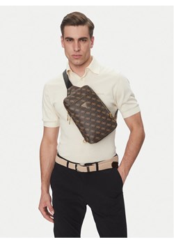 Saszetka Guess MIlano HMMILO P5226 Brązowy ze sklepu eobuwie.pl w kategorii Plecaki - zdjęcie 188249864