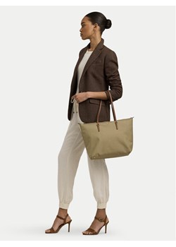 Torebka Lauren Ralph Lauren Keaton 31 431950007003 Brązowy ze sklepu eobuwie.pl w kategorii Torby Shopper bag - zdjęcie 188249942