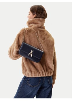 Torebka Patrizia Pepe 8B0229 L061 Czarny ze sklepu eobuwie.pl w kategorii Kopertówki - zdjęcie 188249944