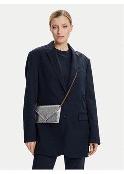 Torebka PINKO Flat Purse Mini AI 25-26 PCPL 105347 A2OT Srebrny ze sklepu eobuwie.pl w kategorii Kopertówki - zdjęcie 188249952