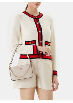 Torebka Guess Noelle II Mini HWZG96 72720 Écru ze sklepu eobuwie.pl w kategorii Torebki damskie - zdjęcie 188249972