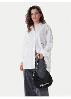 Torebka Karl Lagerfeld Jeans A3W30349 Czarny ze sklepu eobuwie.pl w kategorii Torebki damskie - zdjęcie 188250041