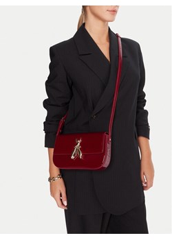 Torebka Patrizia Pepe 8B0231 L125 Bordowy ze sklepu eobuwie.pl w kategorii Listonoszki - zdjęcie 188250050