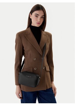 Torebka Tommy Hilfiger Th Logo Camera Bag AW0AW18115 Czarny ze sklepu eobuwie.pl w kategorii Listonoszki - zdjęcie 188250110