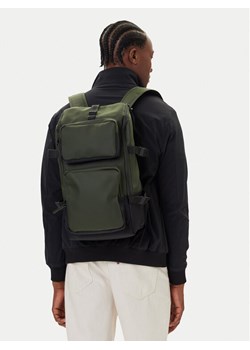 Plecak Rains Trail Cargo Backpack 14330 Zielony ze sklepu eobuwie.pl w kategorii Plecaki - zdjęcie 188250114