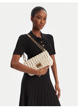 Torebka MICHAEL Michael Kors Tribeca 30T5G2RL7T Écru ze sklepu eobuwie.pl w kategorii Torebki damskie - zdjęcie 188250134