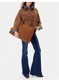 Torebka Gino Rossi EO-LOLA-LA513-114-1 Brązowy ze sklepu eobuwie.pl w kategorii Torby Shopper bag - zdjęcie 188250172