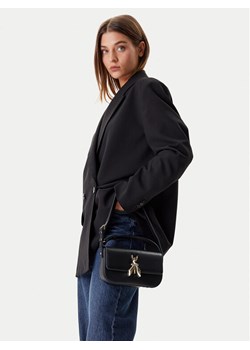 Torebka Patrizia Pepe 8B0231 L061 Czarny ze sklepu eobuwie.pl w kategorii Listonoszki - zdjęcie 188250261