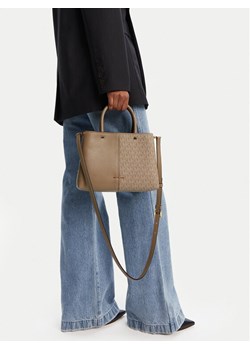 Torebka MICHAEL Michael Kors Flora 30T5GFFS2B Beżowy ze sklepu eobuwie.pl w kategorii Torebki damskie - zdjęcie 188250313