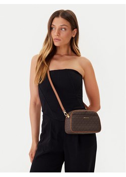 Torebka MICHAEL Michael Kors 32F5GJ6C5B Brązowy ze sklepu eobuwie.pl w kategorii Listonoszki - zdjęcie 188250461