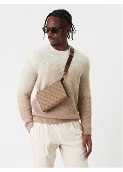 Saszetka Guess HMMILO P6157 Beżowy ze sklepu eobuwie.pl w kategorii Saszetki - zdjęcie 188250540