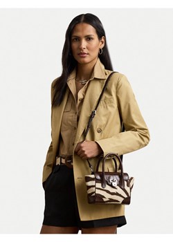 Torebka LAUREN RALPH LAUREN 431969470001 Brązowy ze sklepu eobuwie.pl w kategorii Torebki damskie - zdjęcie 188250581
