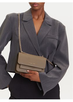 Torebka MICHAEL Michael Kors 32T4GC7C1T Beżowy ze sklepu eobuwie.pl w kategorii Kopertówki - zdjęcie 188250590