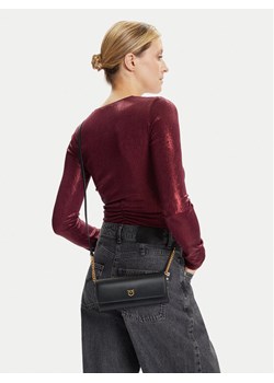 Torebka PINKO Love Tiny Brids Wallet C AI 25-26 PCPL 103765 A0F1 Czarny ze sklepu eobuwie.pl w kategorii Listonoszki - zdjęcie 188250710