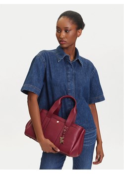 Torebka MICHAEL Michael Kors 30T5G1ZS1L Bordowy ze sklepu eobuwie.pl w kategorii Kuferki - zdjęcie 188250713