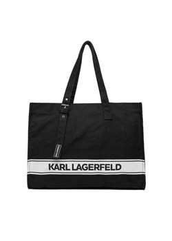 Torebka KARL LAGERFELD B1M46078 Czarny ze sklepu eobuwie.pl w kategorii Kuferki - zdjęcie 188250724