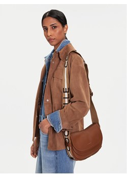 Torebka Coccinelle SQ0 Coccinelle Raquel E1 SQ0 15 03 01 Brązowy ze sklepu eobuwie.pl w kategorii Listonoszki - zdjęcie 188250742