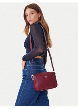 Torebka Guess HWBG69 74140 Bordowy ze sklepu eobuwie.pl w kategorii Listonoszki - zdjęcie 188250754