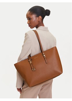 Torebka MICHAEL Michael Kors Quinn 30T5GQNT9L Brązowy ze sklepu eobuwie.pl w kategorii Torby Shopper bag - zdjęcie 188250790