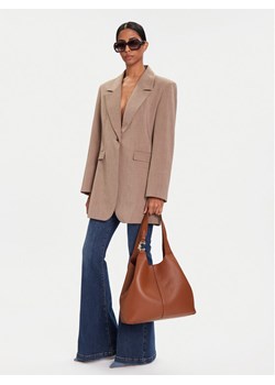 Torebka Coccinelle SHA Coccinelle C-Easy E1 SHA 11 01 01 Brązowy ze sklepu eobuwie.pl w kategorii Torebki damskie - zdjęcie 188250861