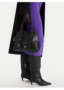 Torebka PINKO Bowling Bag Medium AI 25-26 PLTT 105906 A0QO Czarny ze sklepu eobuwie.pl w kategorii Torebki damskie - zdjęcie 188250912