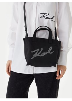 Torebka KARL LAGERFELD B1W50027 Czarny ze sklepu eobuwie.pl w kategorii Torby Shopper bag - zdjęcie 188250921