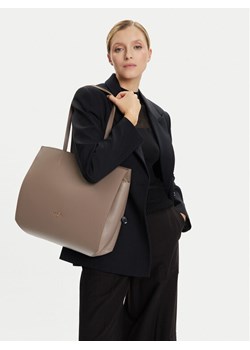 Torebka Patrizia Pepe 8B0235/L001-B744 Brązowy ze sklepu eobuwie.pl w kategorii Torebki damskie - zdjęcie 188250951