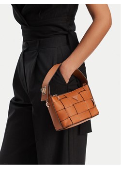 Torebka Guess Maylee Mini HWWG96 61720 Brązowy ze sklepu eobuwie.pl w kategorii Listonoszki - zdjęcie 188250983