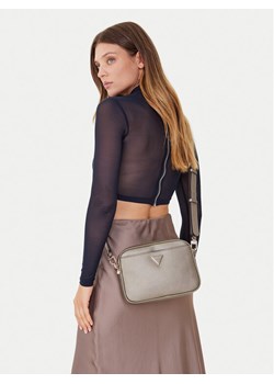 Torebka Guess Meridian II HWBG69 74140 Złoty ze sklepu eobuwie.pl w kategorii Listonoszki - zdjęcie 188251003