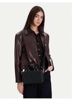 Torebka Calvin Klein Bold Ck Bauletto Crossbody LV04F3411G Czarny ze sklepu eobuwie.pl w kategorii Torebki damskie - zdjęcie 188251070